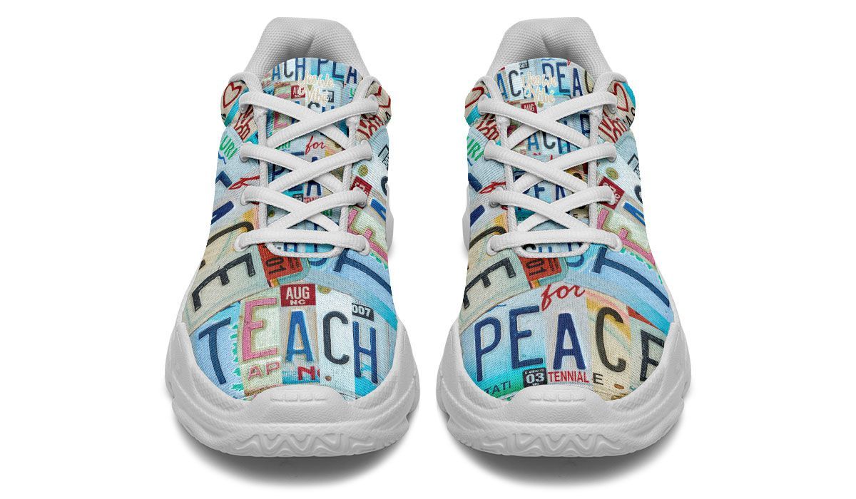 Teach Peace Plate