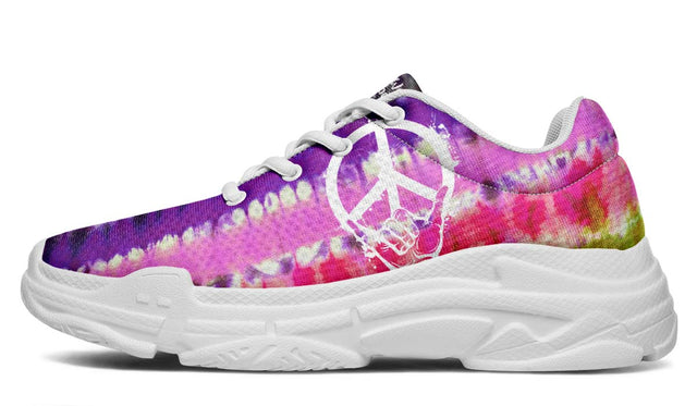Tiedye Shaka Peace Green