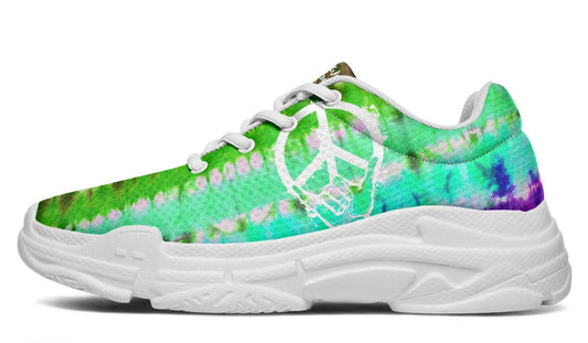 Tiedye Shaka Peace Violet