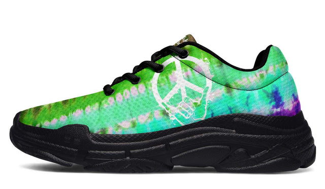 Tiedye Shaka Peace Violet