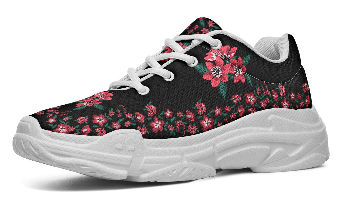 Embroidery Fashion Flowers