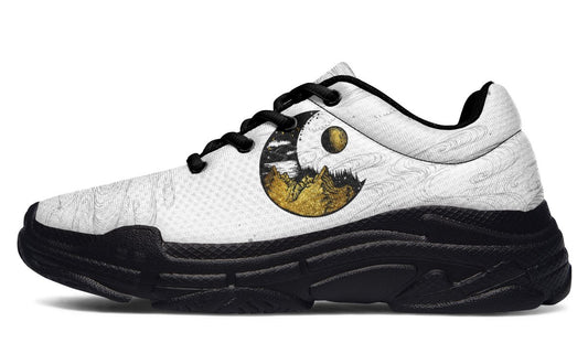 Golden Mountains Moon