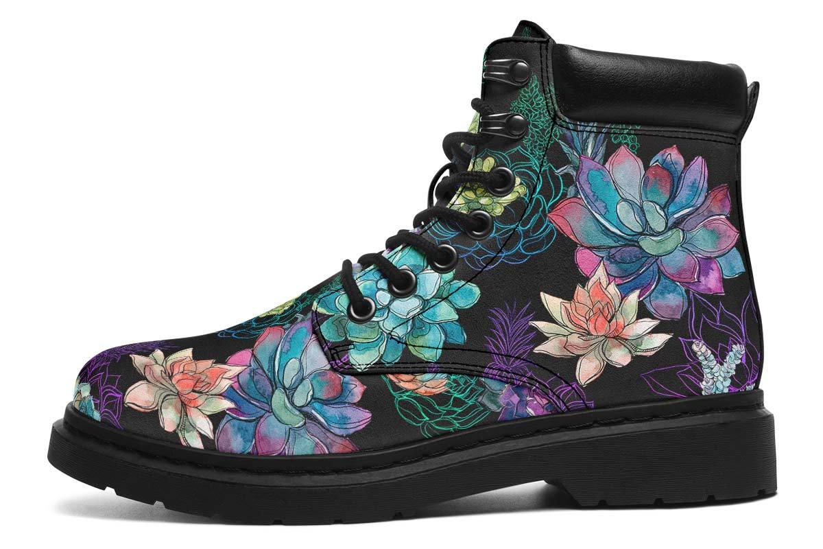 Watercolor Succulents