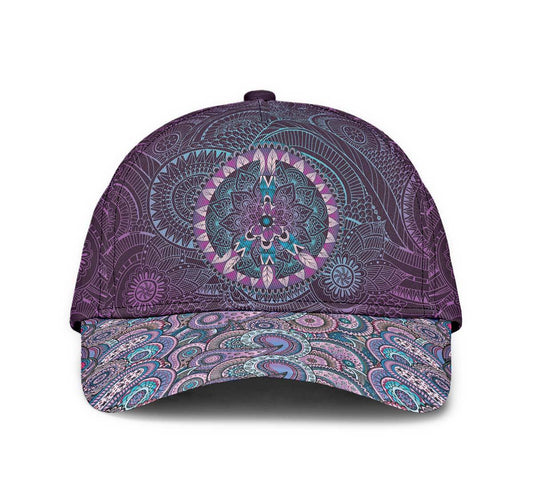 Purple Peace And Mandala