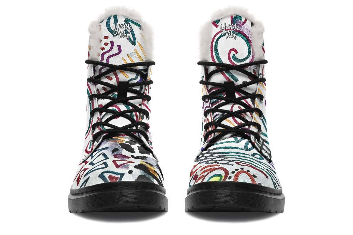 Colorful Doodle And Animal Pattern