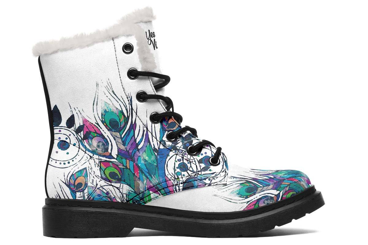 Watercolor Peacock Feather