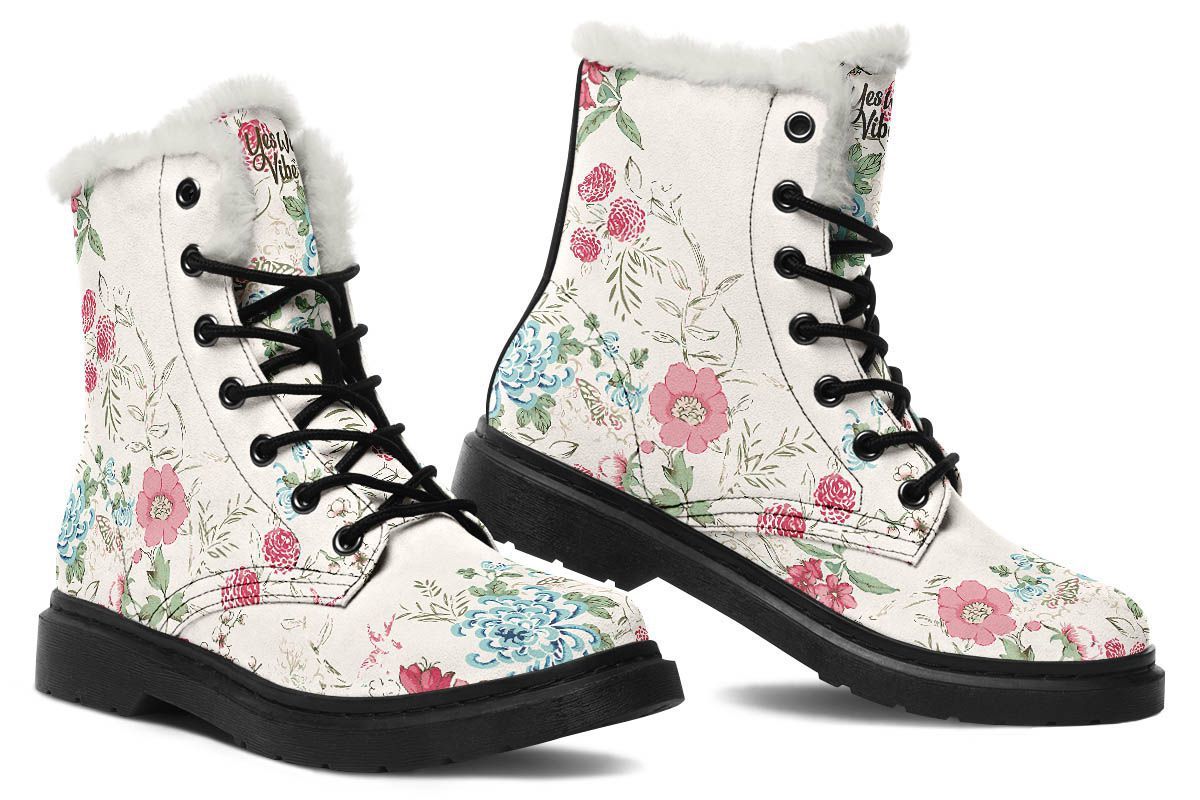 Pink And Blue Flowers