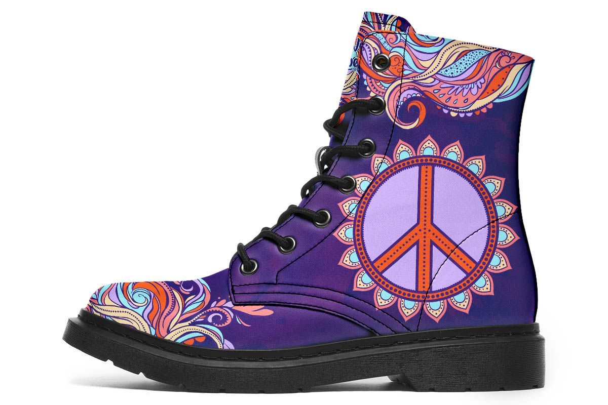 Peace Tribal Purple