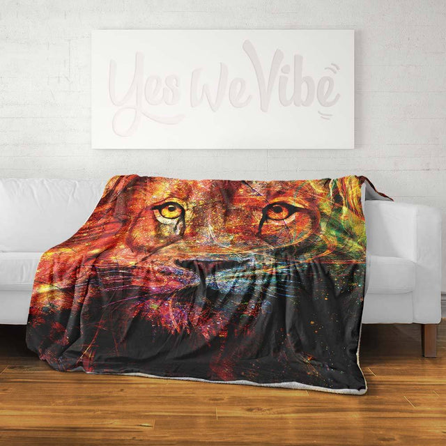 Colorful Lion Roar