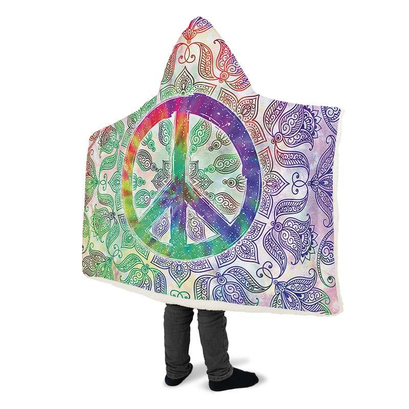 Tiedye Peace Mandala