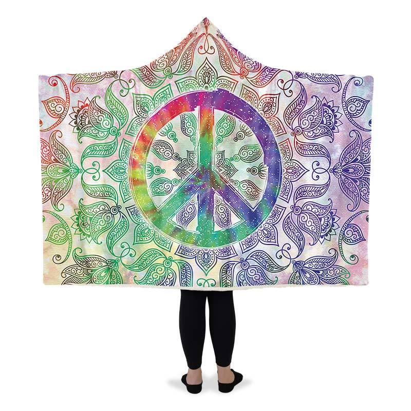 Tiedye Peace Mandala