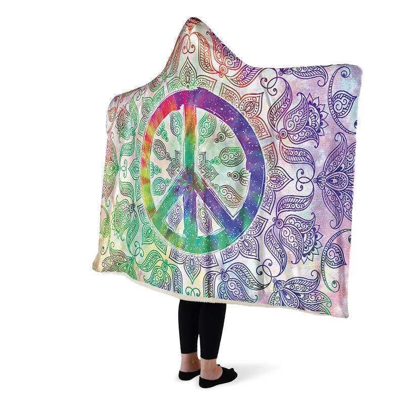 Tiedye Peace Mandala