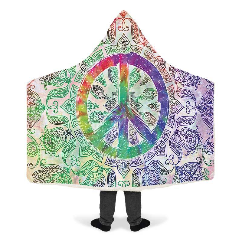 Tiedye Peace Mandala