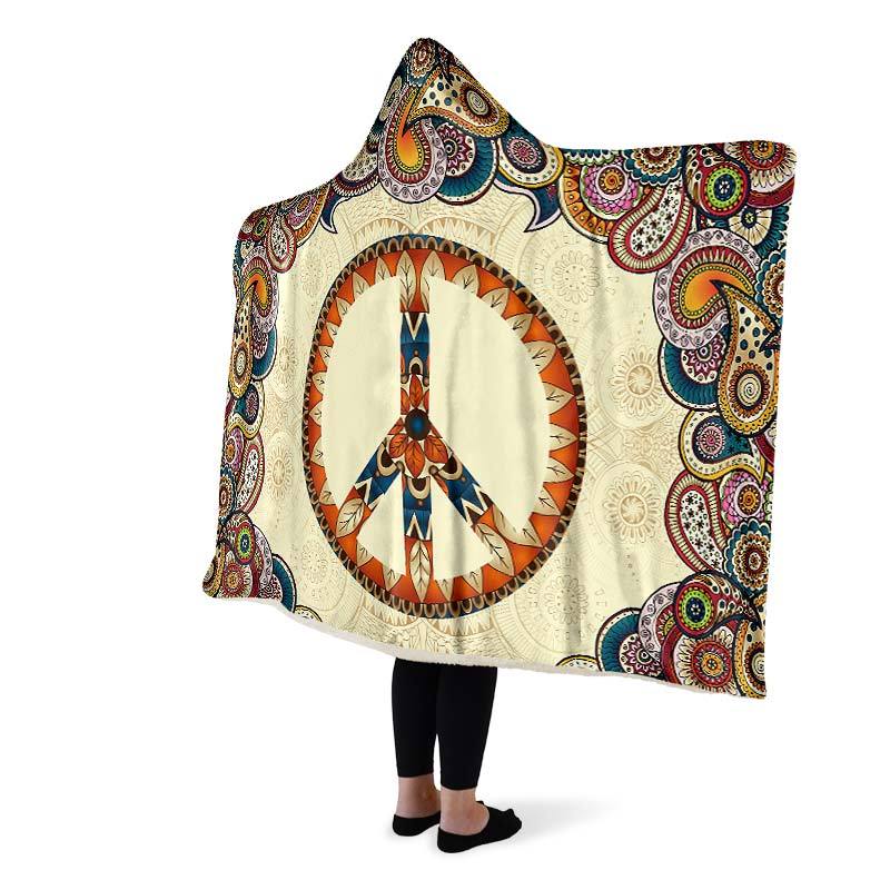 Beige Peace Mandala