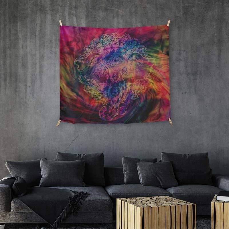 Groovy Elephant Mandala