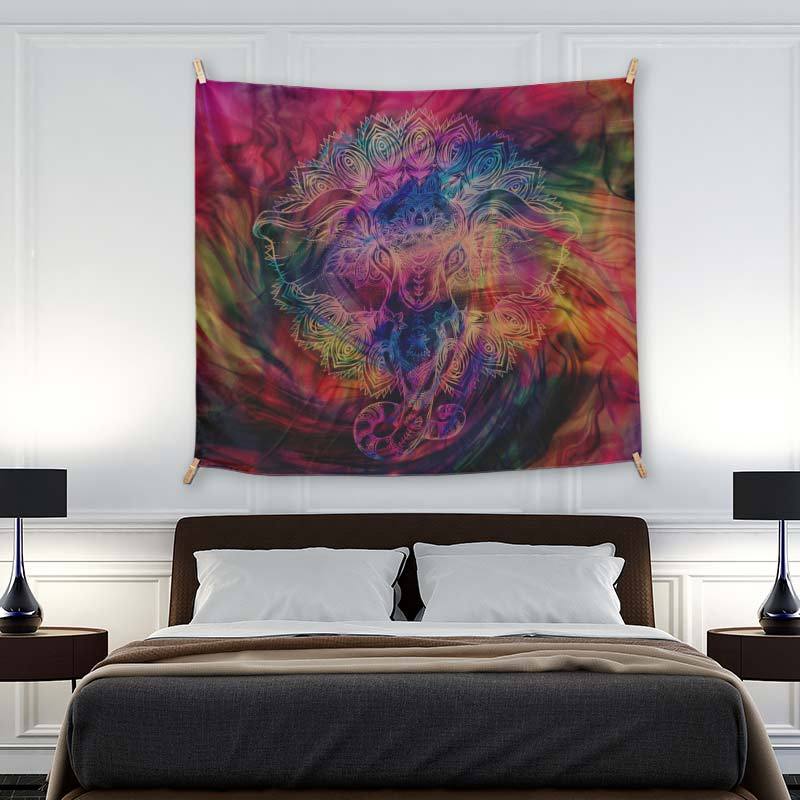 Groovy Elephant Mandala