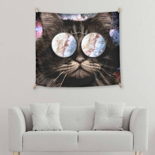 Cat Galaxy Glasses