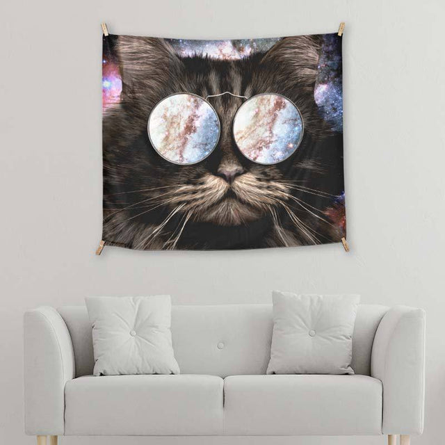 Cat Galaxy Glasses