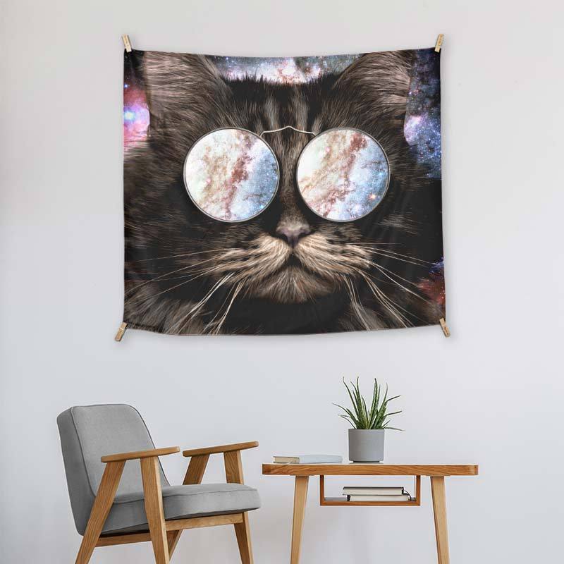 Cat Galaxy Glasses