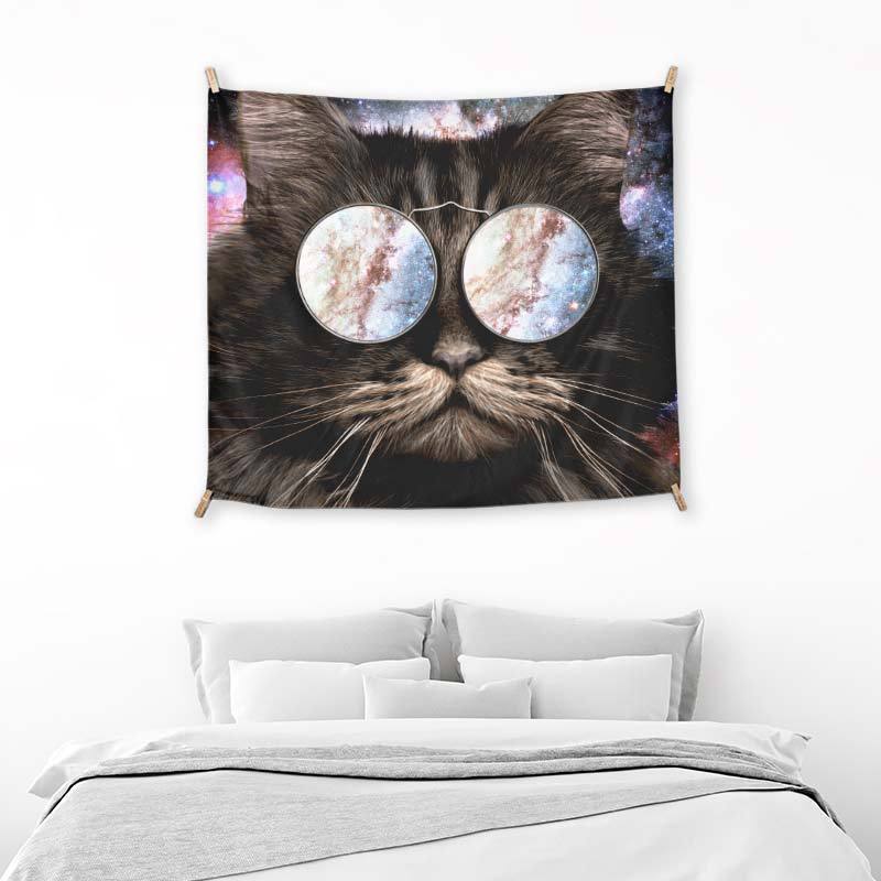 Cat Galaxy Glasses