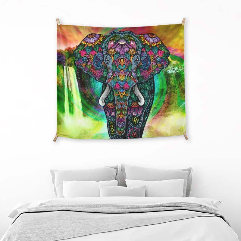 Colorful Elephant Mandala