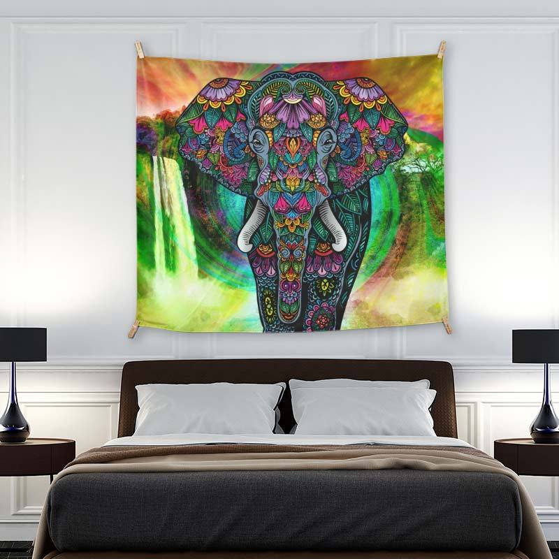Colorful Elephant Mandala