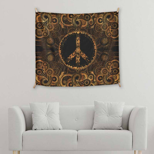 Gold Peace And Mandala