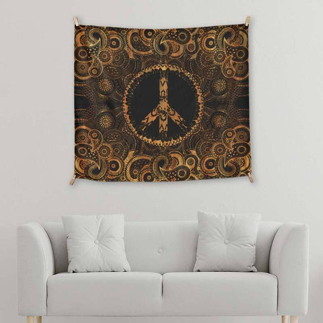 Gold Peace And Mandala