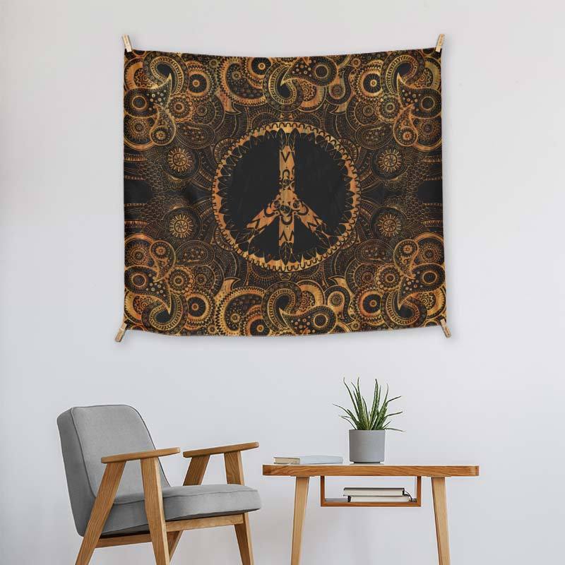 Gold Peace And Mandala