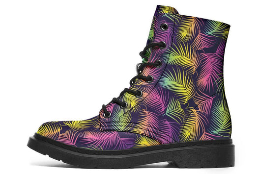 Colorful Palm Leaves