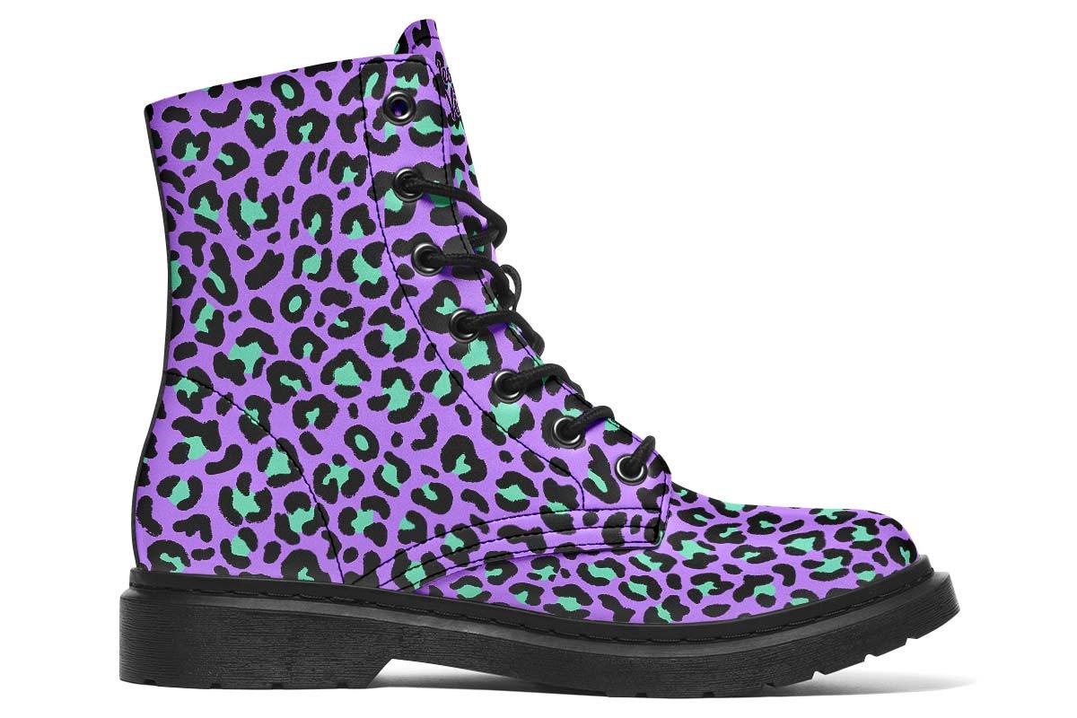 S Leopard Pattern Purple