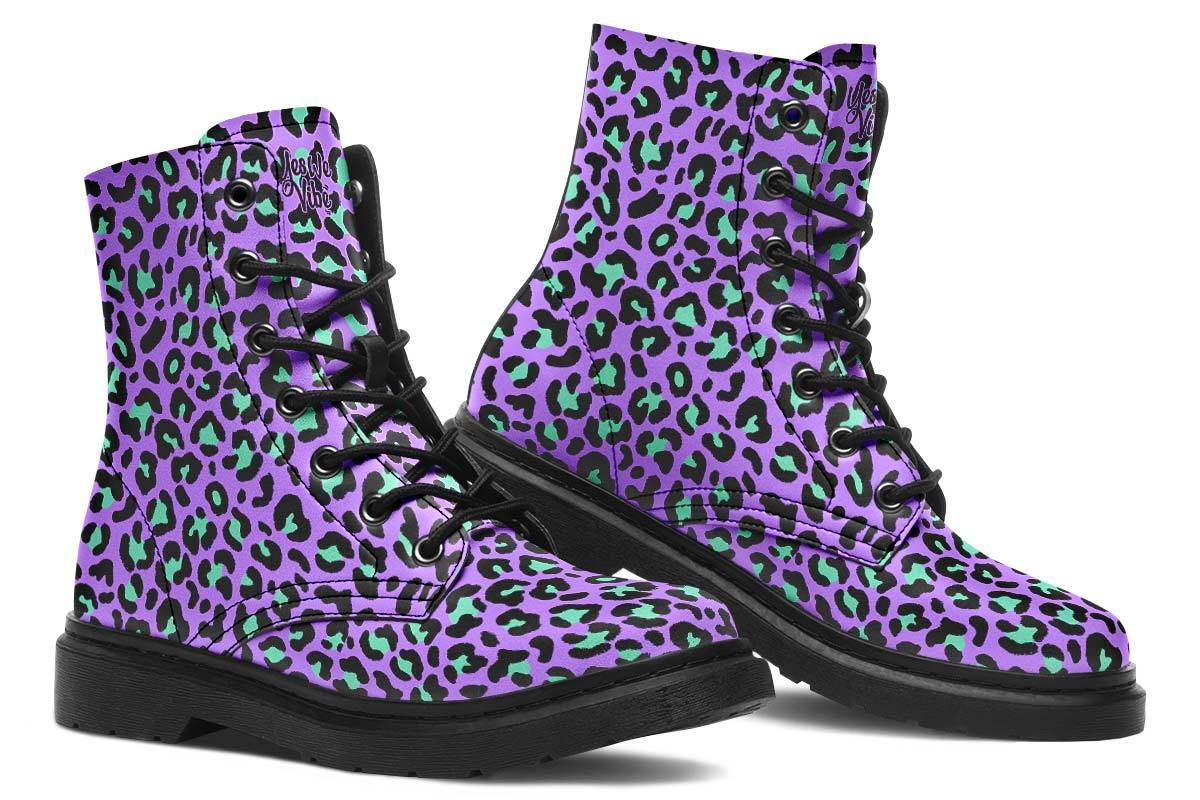 S Leopard Pattern Purple