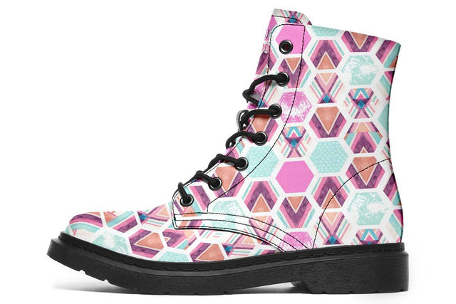 Watercolor Hexagon Pattern