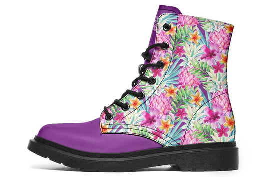 Watercolor Pink Pineapple