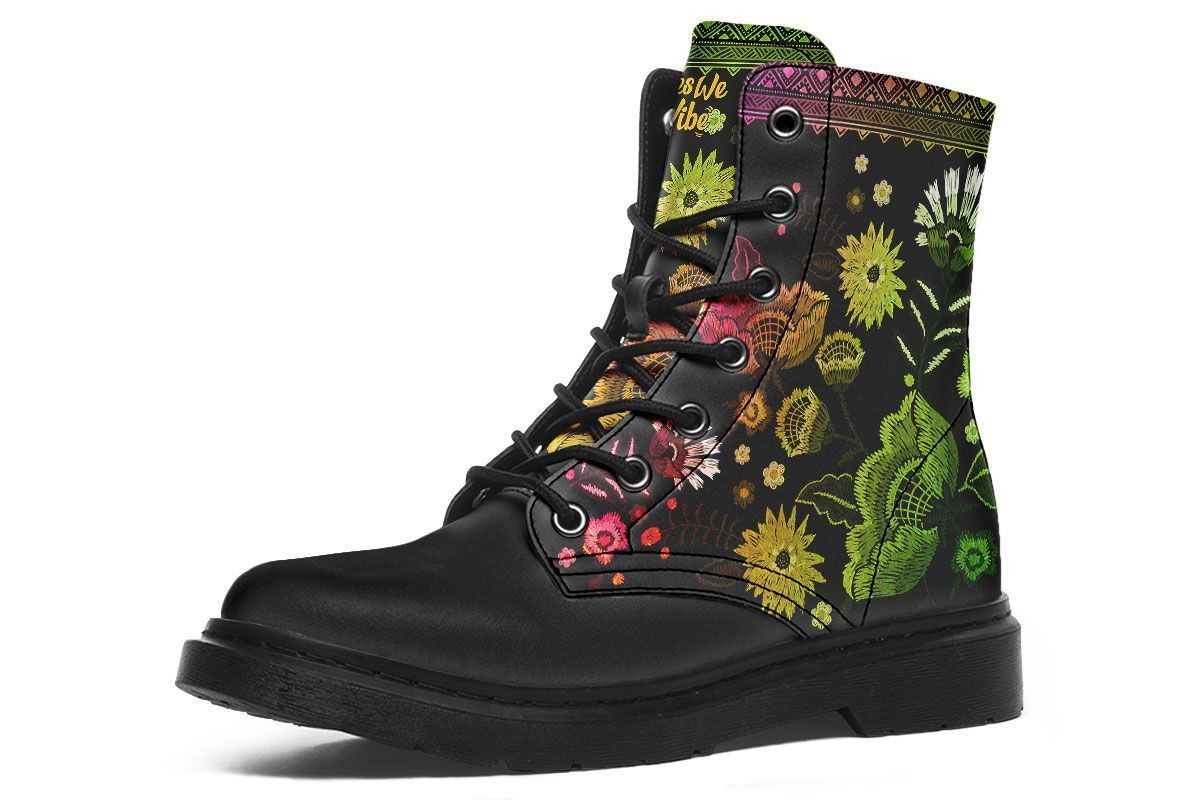 Boho Stitch Pattern Watercolor Gold