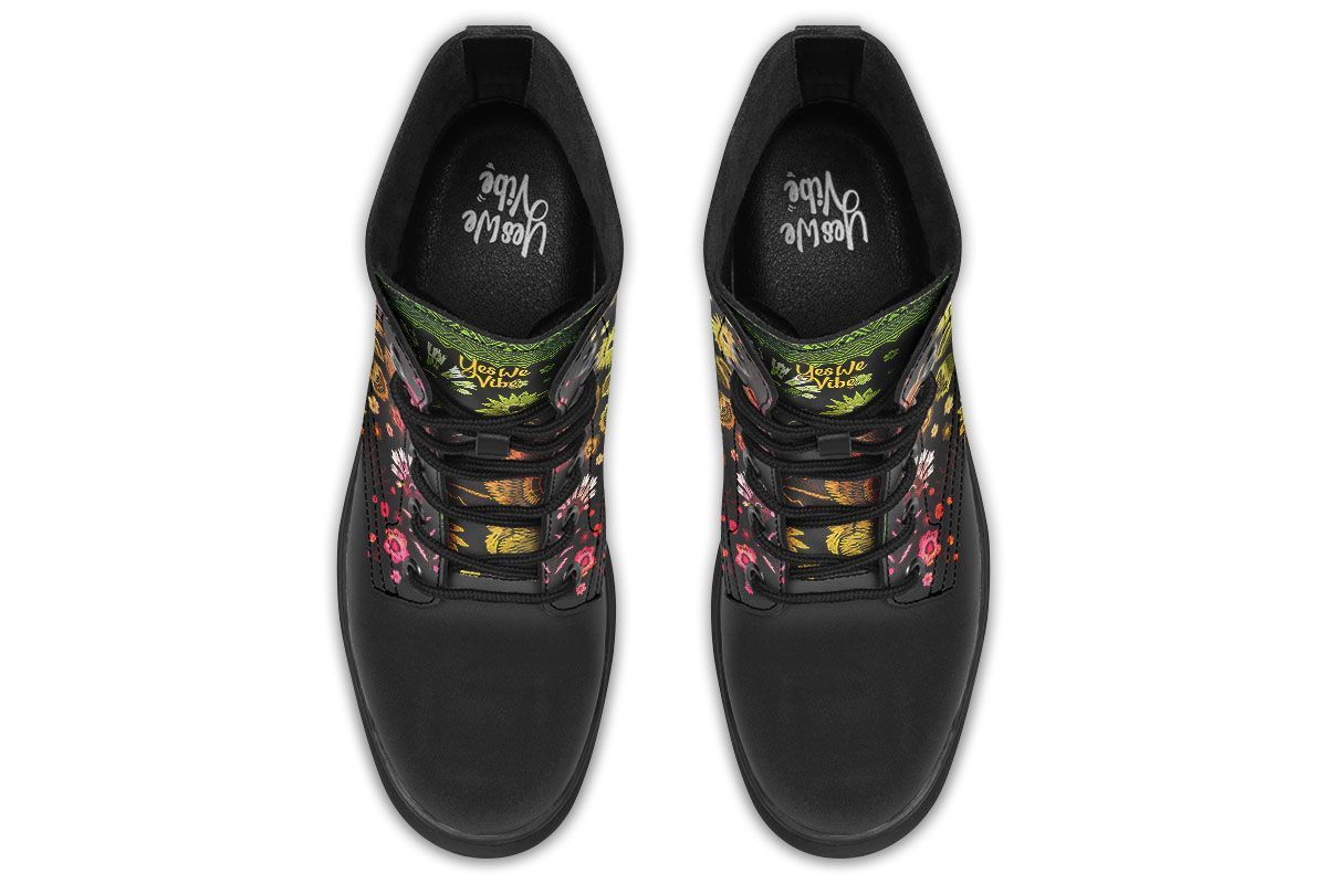 Boho Stitch Pattern Watercolor Gold