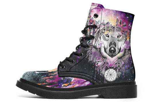 Colorful Boho Wolf
