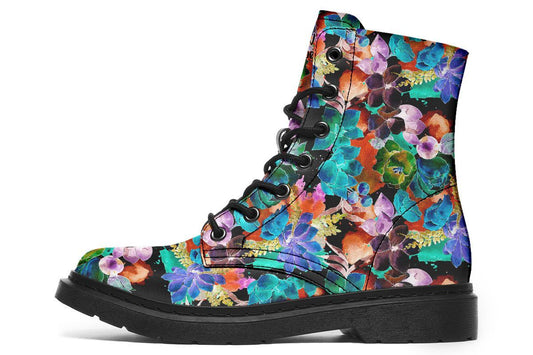 Night Watercolor Garden