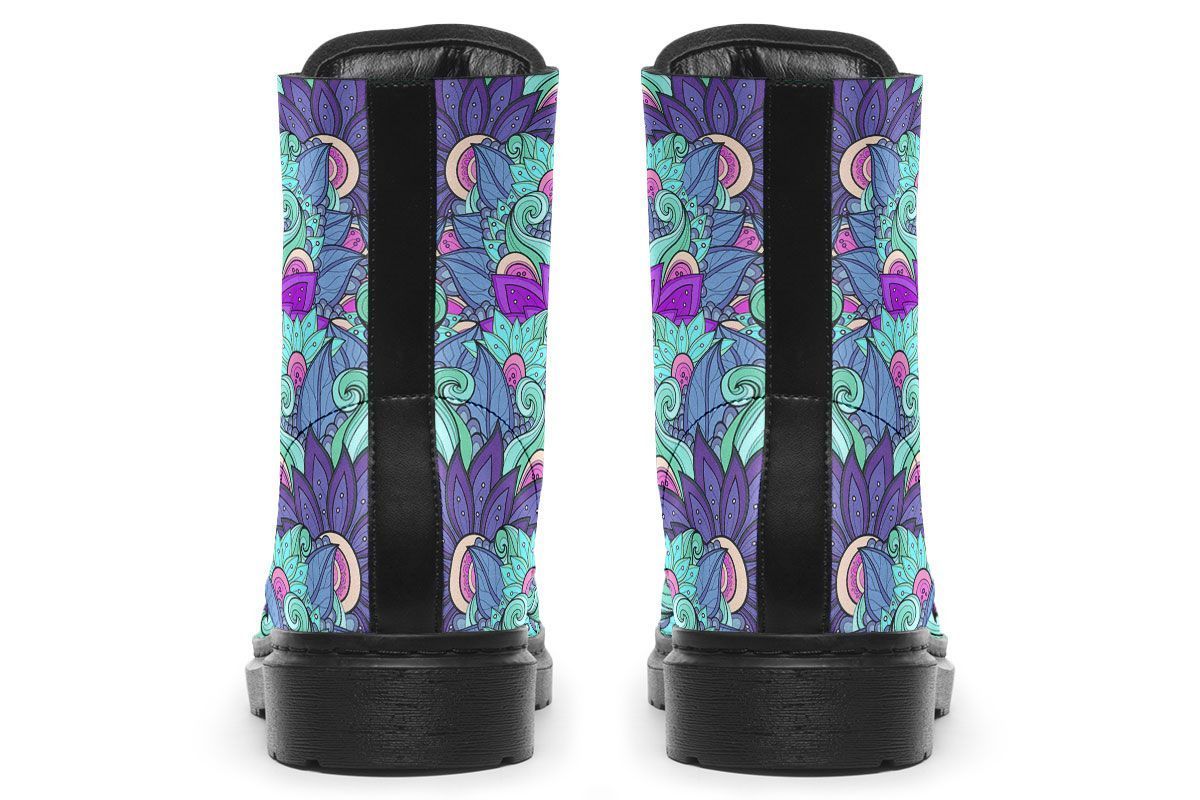 Purple Love Floral Pattern