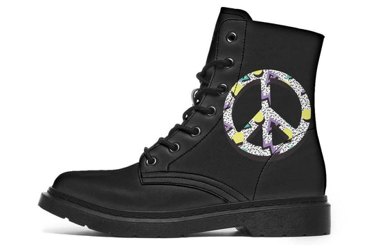 Peace Geometric Black