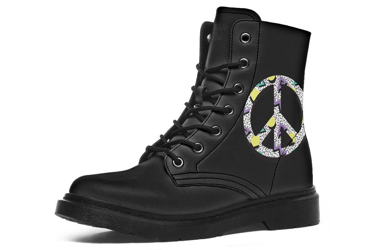 Peace Geometric Black