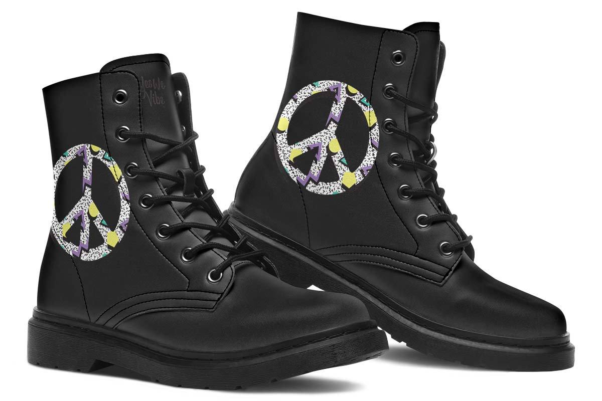 Peace Geometric Black