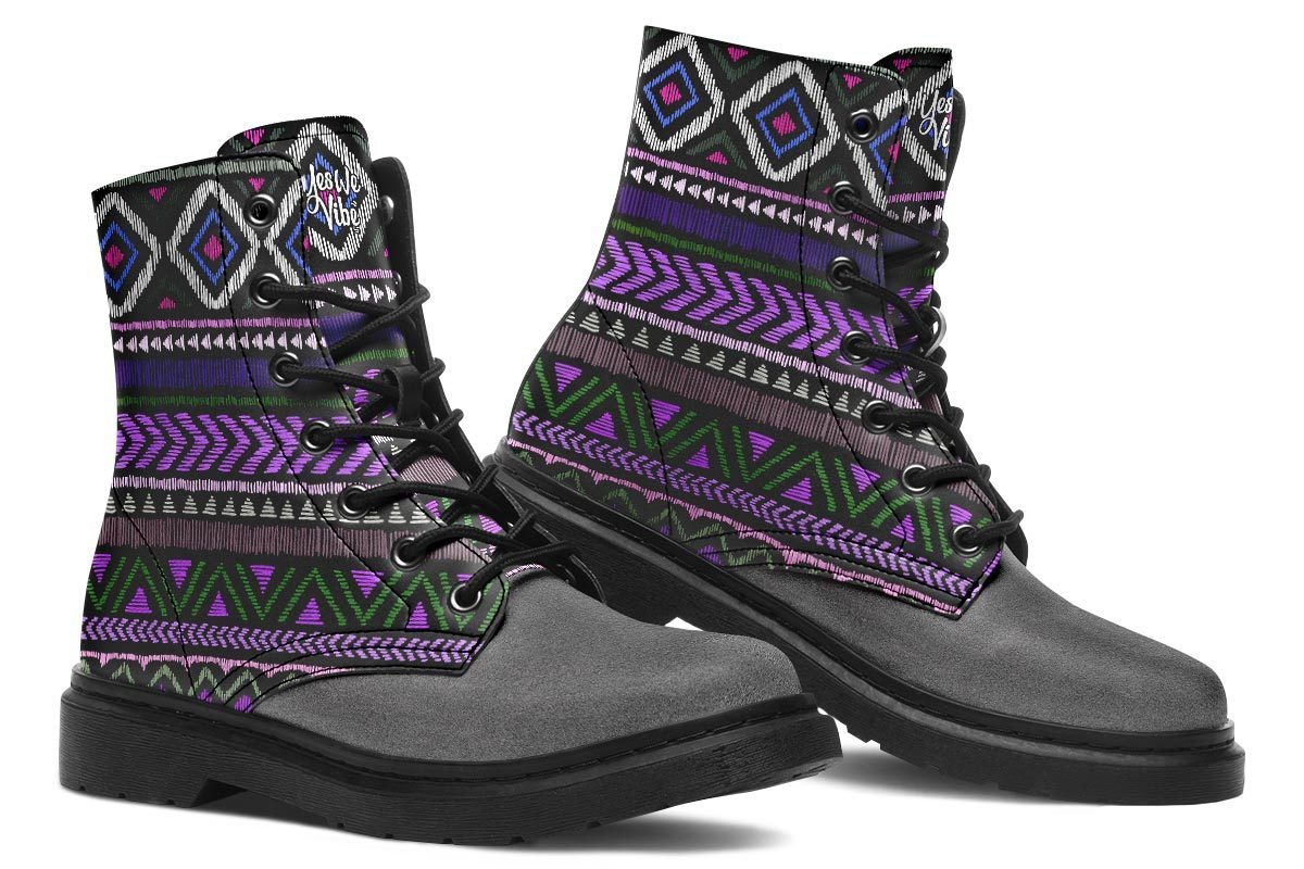 Bohemianism Purple Gray Lines