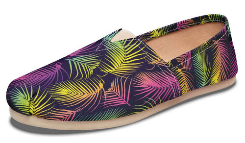 Colorful Palm Leaves