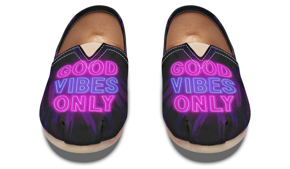 Good Vibes Neon Tropical