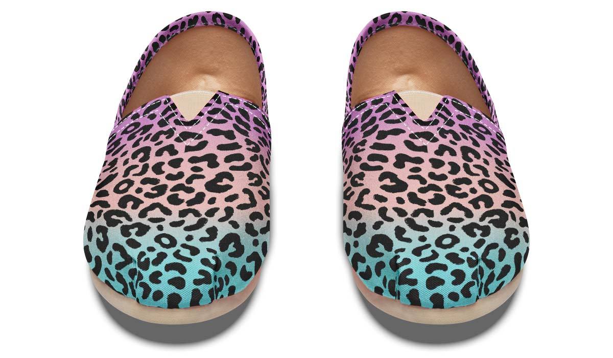 Gradient Leopard Pattern