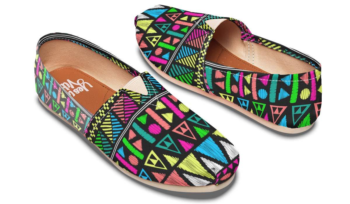 Neon Geo Print