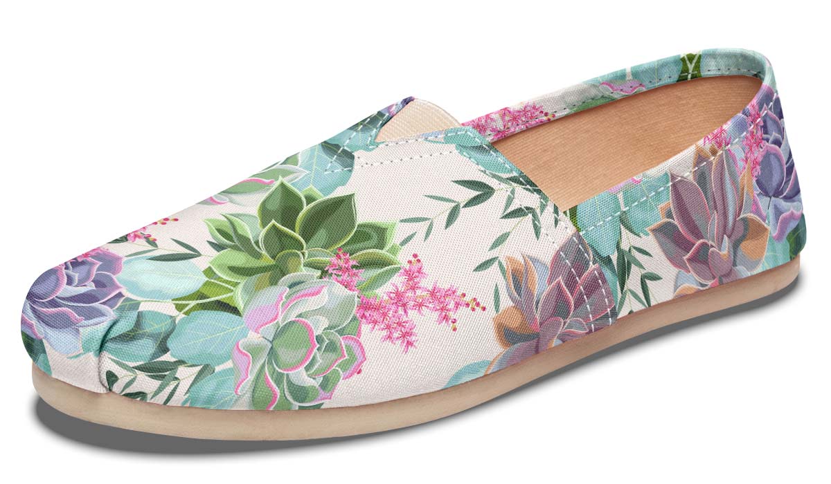 Succulents Pastel Colors