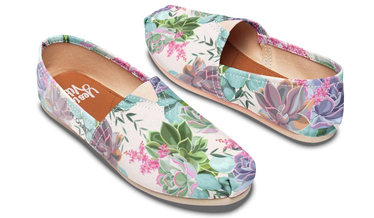 Succulents Pastel Colors