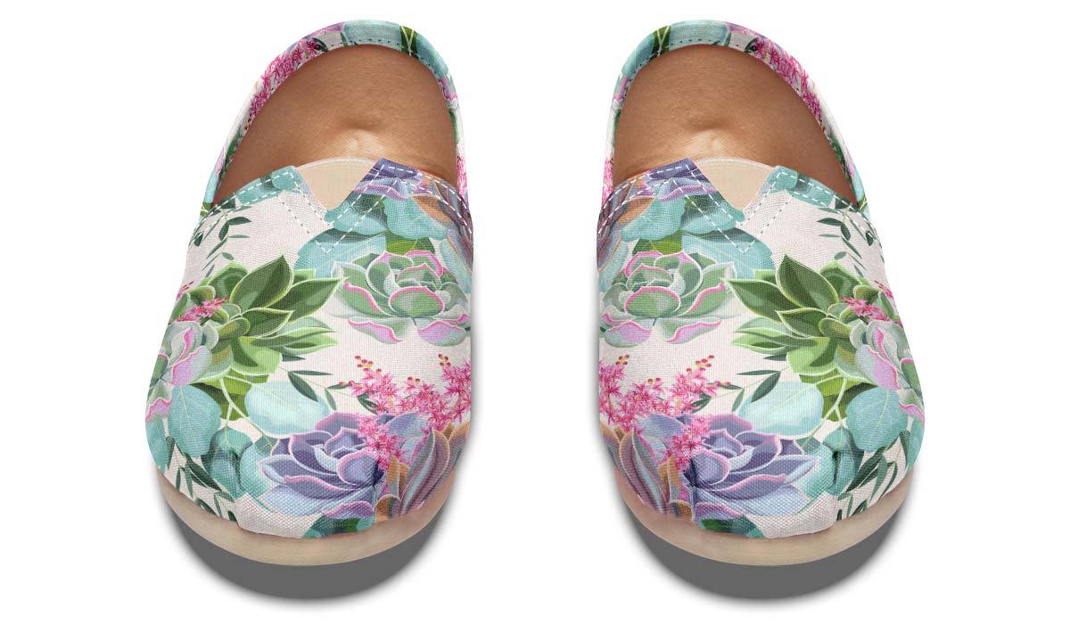 Succulents Pastel Colors